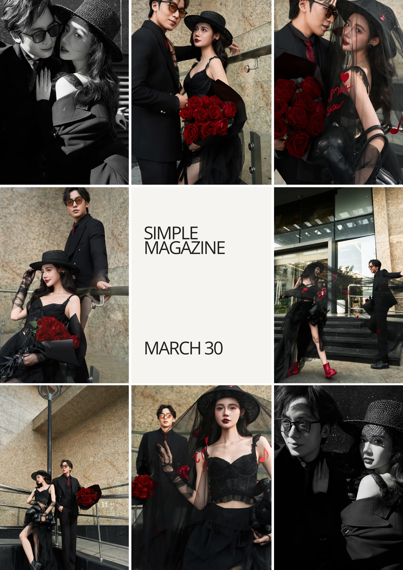 Black White Minimal Simple Modern Photo Collage Magazine Cover.jpg